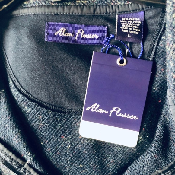 NWT Alan Flusser Men’s Cotton Blend  Sweater. - Picture 5 of 16